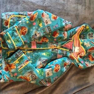 Disney lady and the tramp rain coat